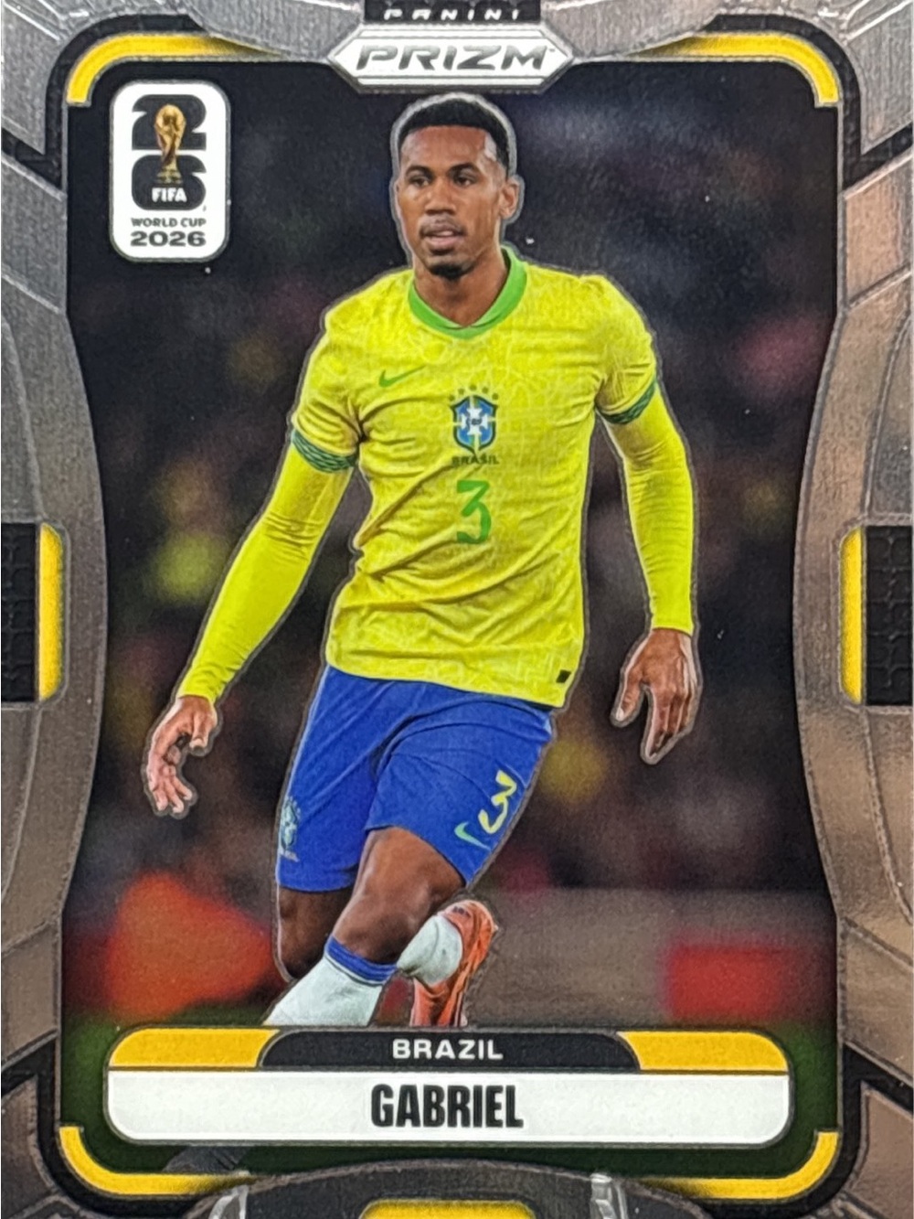 Panini Gabriel Soccer Card